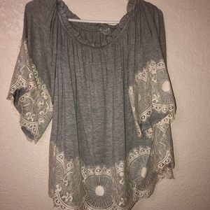 Off the shoulder top